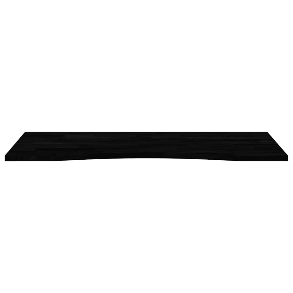 Desk Top Dark Brown 120x50x2.5 cm Solid Wood Oak Rectangular