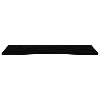 Desk Top Dark Brown 120x50x2.5 cm Solid Wood Oak Rectangular