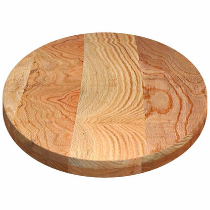 Table Top Light Brown 140x60x4 cm Solid Wood Oak Oval