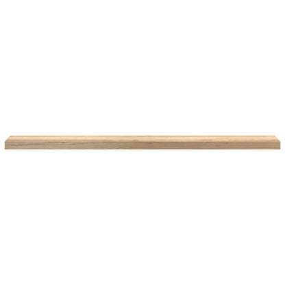 Window Sills 2 pcs Untreated 140x15x2 cm Solid Wood Oak
