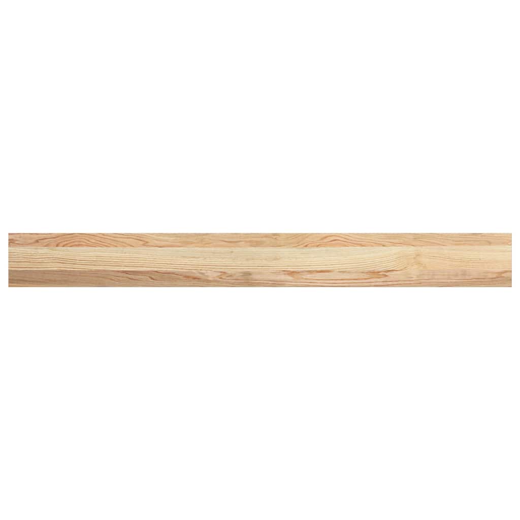 Window Sills 2 pcs Untreated 140x15x2 cm Solid Wood Oak