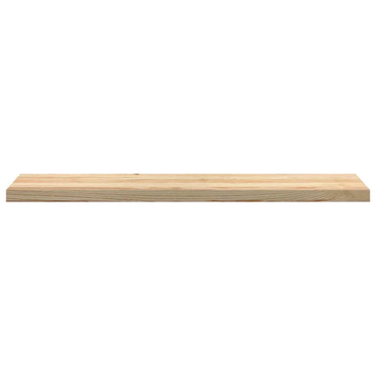 Window Sills 2 pcs Untreated 120x30x2 cm Solid Wood Oak
