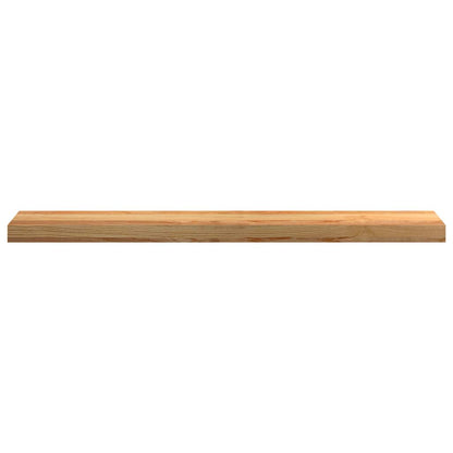 Window Sills 2 pcs Light Brown 100x15x2 cm Solid Wood Oak