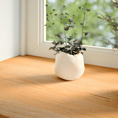 Window Sills 2 pcs Light Brown 140x15x2 cm Solid Wood Oak