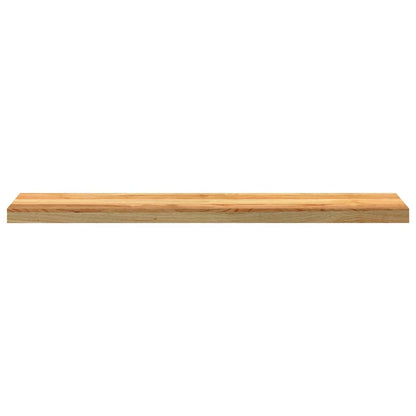Window Sills 2 pcs Light Brown 110x20x2 cm Solid Wood Oak