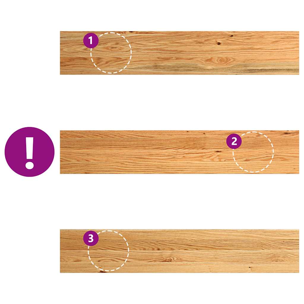 Window Sills 2 pcs Light Brown 110x20x2 cm Solid Wood Oak