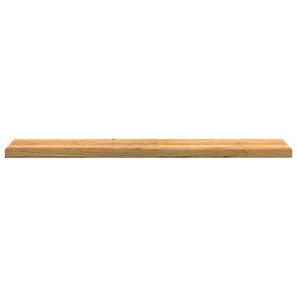 Window Sills 2 pcs Light Brown 140x25x2 cm Solid Wood Oak
