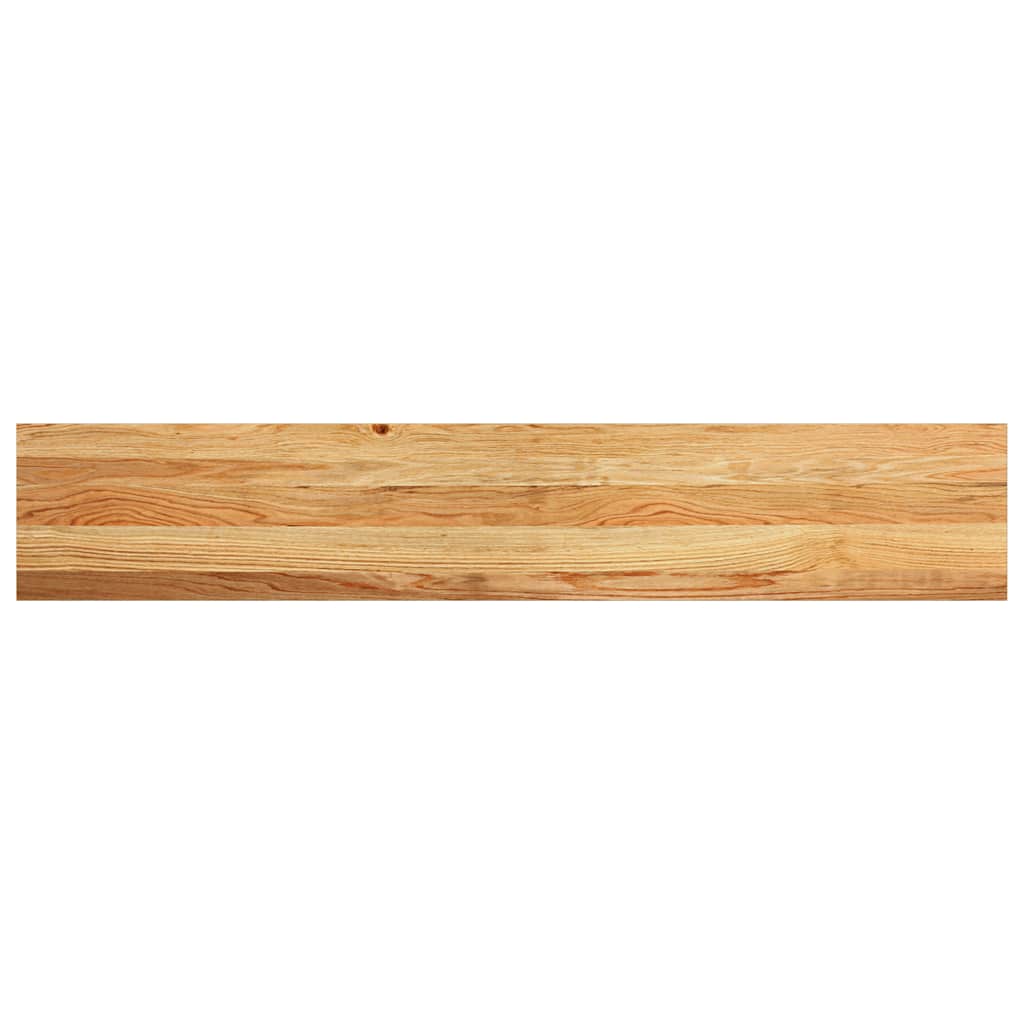 Window Sills 2 pcs Light Brown 140x25x2 cm Solid Wood Oak