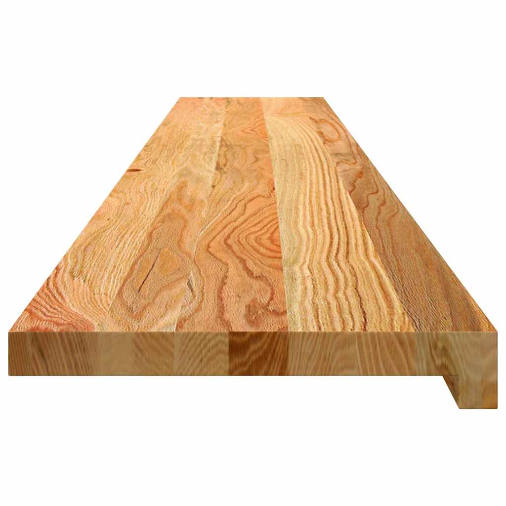 Window Sills 2 pcs Light Brown 160x25x2 cm Solid Wood Oak