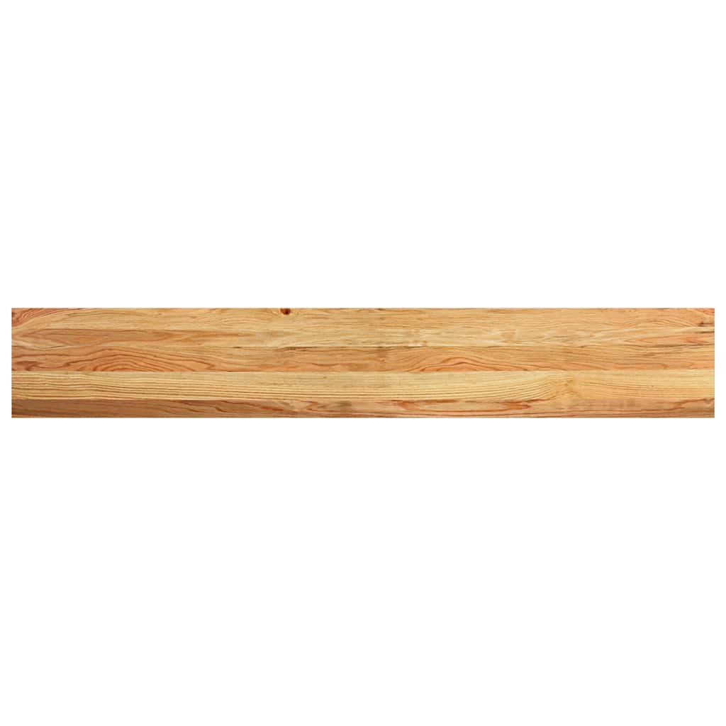 Window Sills 2 pcs Light Brown 160x25x2 cm Solid Wood Oak