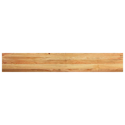 Window Sills 2 pcs Light Brown 160x25x2 cm Solid Wood Oak