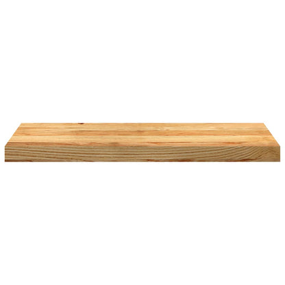 Window Sills 2 pcs Light Brown 70x30x2 cm Solid Wood Oak