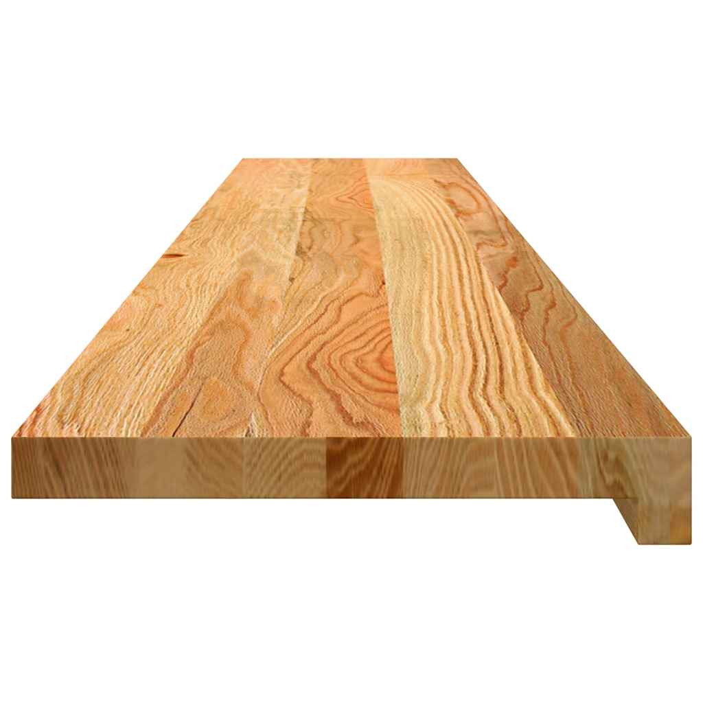 Window Sills 2 pcs Light Brown 140x30x2 cm Solid Wood Oak