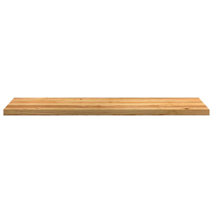 Window Sills 2 pcs Light Brown 140x40x2 cm Solid Wood Oak