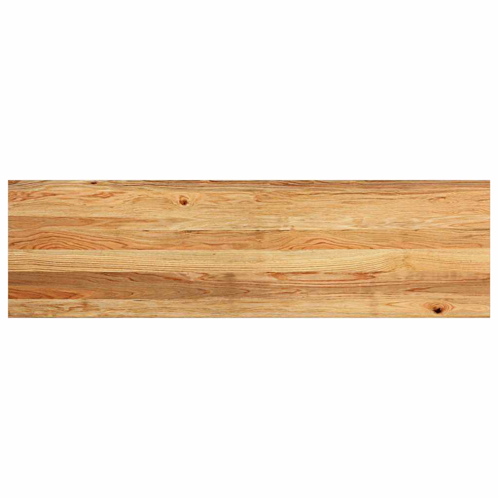 Window Sills 2 pcs Light Brown 140x40x2 cm Solid Wood Oak