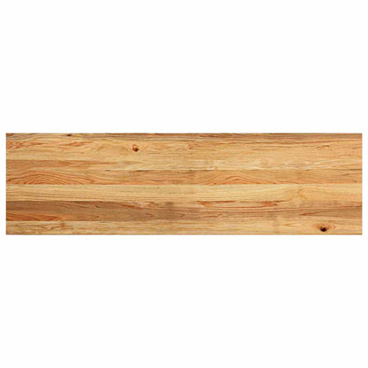 Window Sills 2 pcs Light Brown 140x40x2 cm Solid Wood Oak