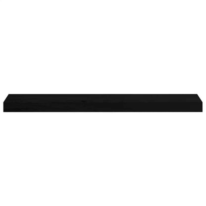 Window Sills 2 pcs Brown Black 80x15x2 cm Solid Wood Oak