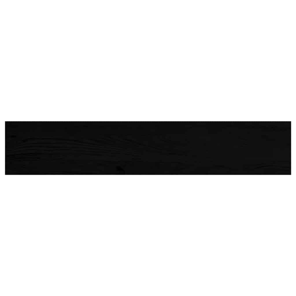 Window Sills 2 pcs Brown Black 80x15x2 cm Solid Wood Oak