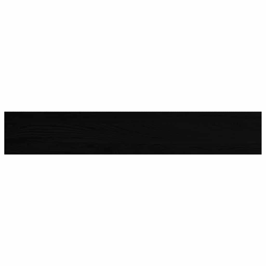 Window Sills 2 pcs Brown Black 90x15x2 cm Solid Wood Oak