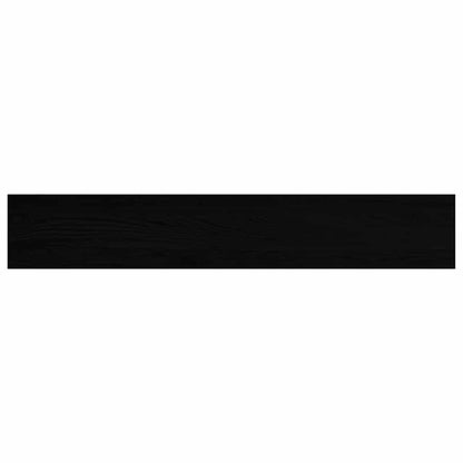 Window Sills 2 pcs Brown Black 90x15x2 cm Solid Wood Oak