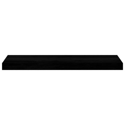 Window Sills 2 pcs Brown Black 70x20x2 cm Solid Wood Oak