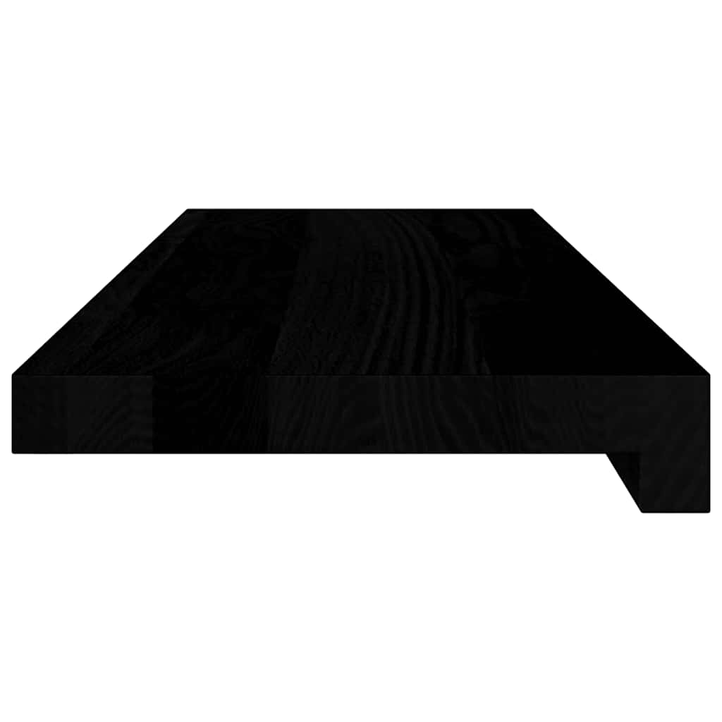 Window Sills 2 pcs Brown Black 70x20x2 cm Solid Wood Oak