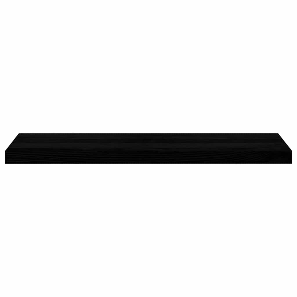 Window Sills 2 pcs Brown Black 90x25x2 cm Solid Wood Oak