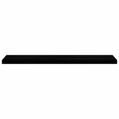 Window Sills 2 pcs Brown Black 120x25x2 cm Solid Wood Oak
