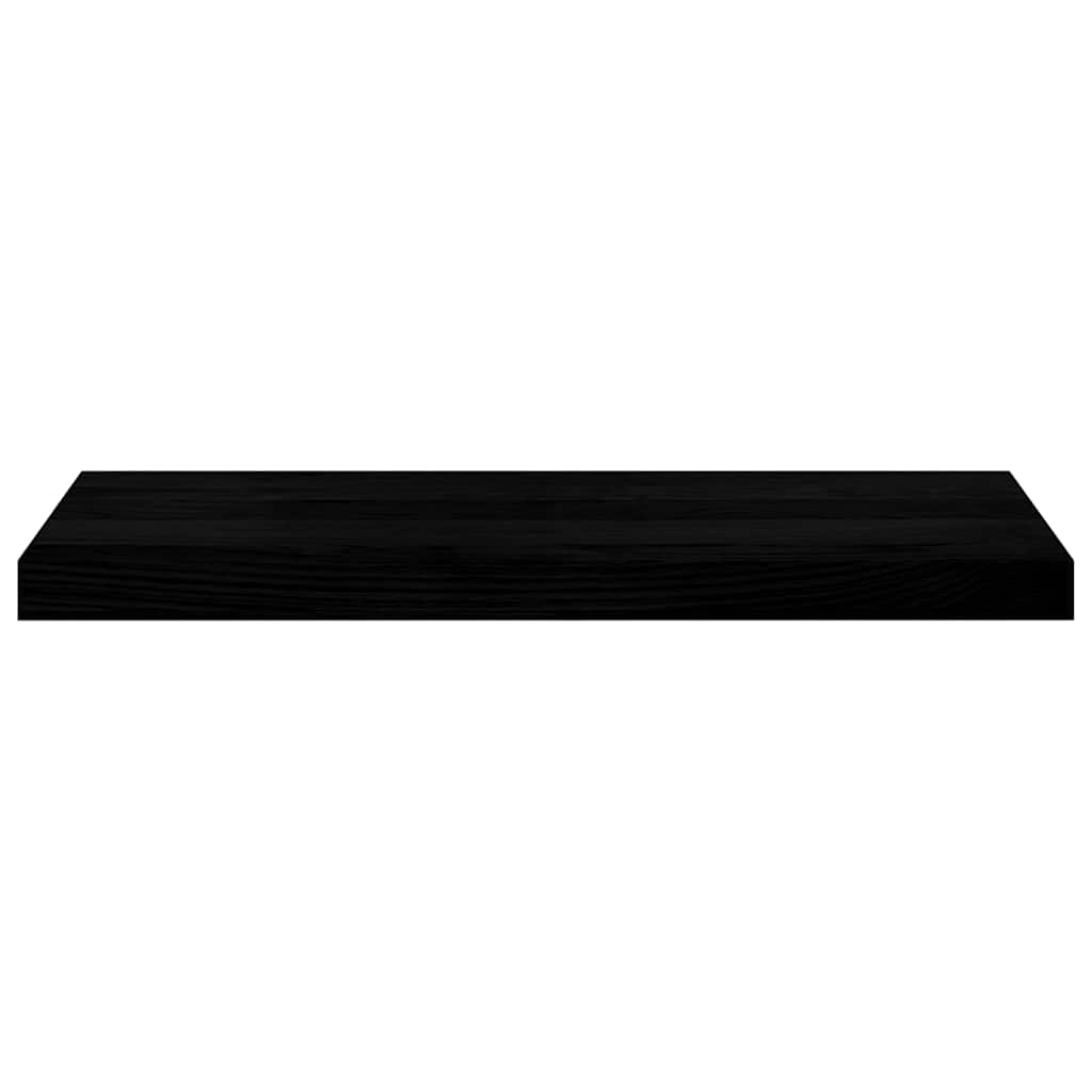 Window Sills 2 pcs Brown Black 70x30x2 cm Solid Wood Oak