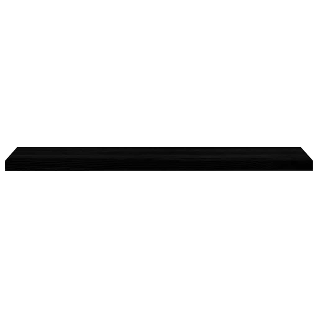 Window Sills 2 pcs Brown Black 120x30x2 cm Solid Wood Oak