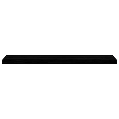 Window Sills 2 pcs Brown Black 120x30x2 cm Solid Wood Oak