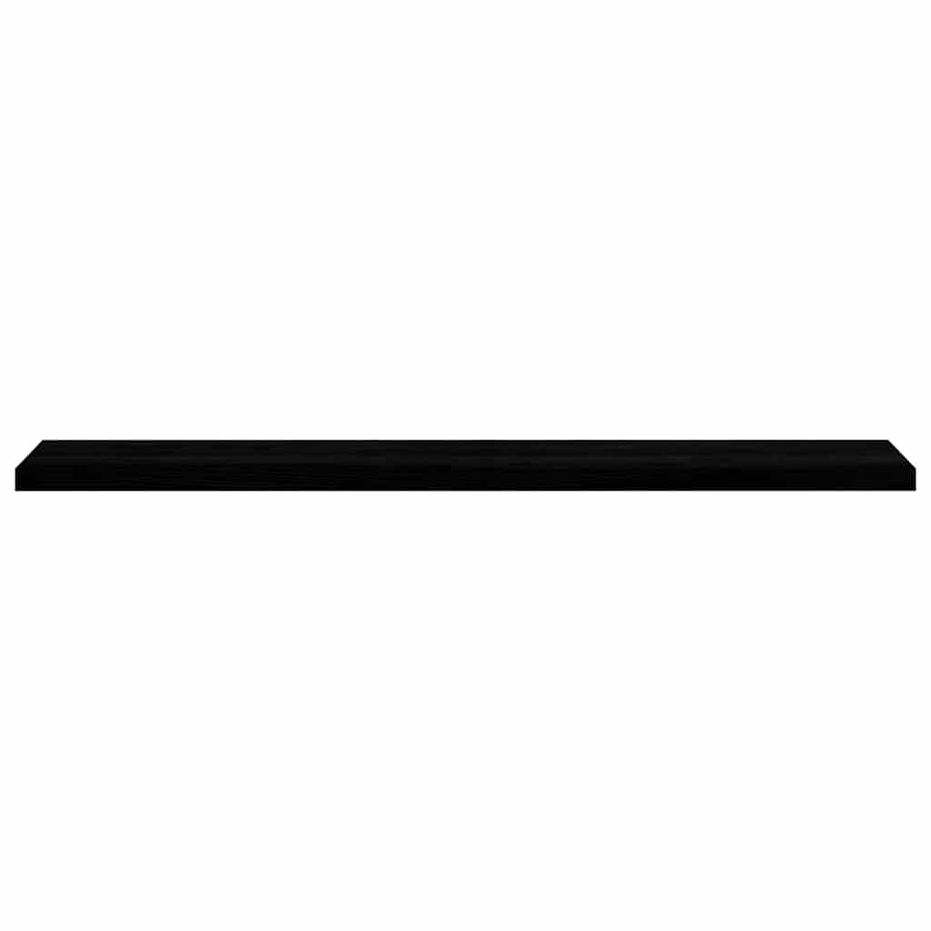 Window Sills 2 pcs Brown Black 160x30x2 cm Solid Wood Oak