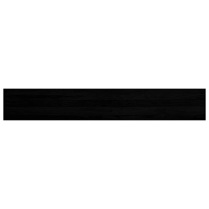 Window Sills 2 pcs Brown Black 160x30x2 cm Solid Wood Oak