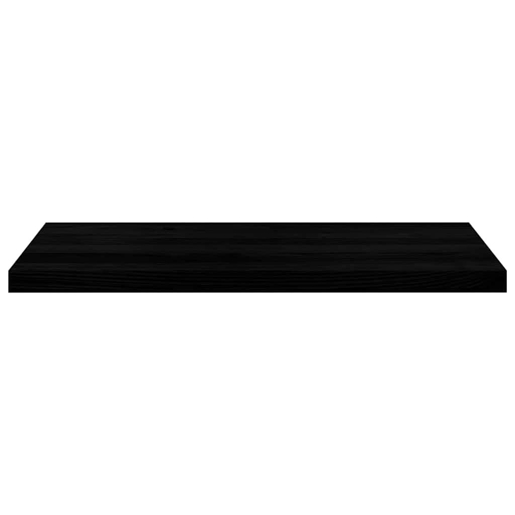 Window Sills 2 pcs Brown Black 90x40x2 cm Solid Wood Oak