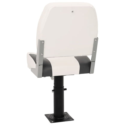 Foldable Boat Seat 1 Set Low Backrest with Fixing Strap