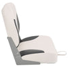 Foldable Boat Seats 2pcs with High Back 41x36x48 cm