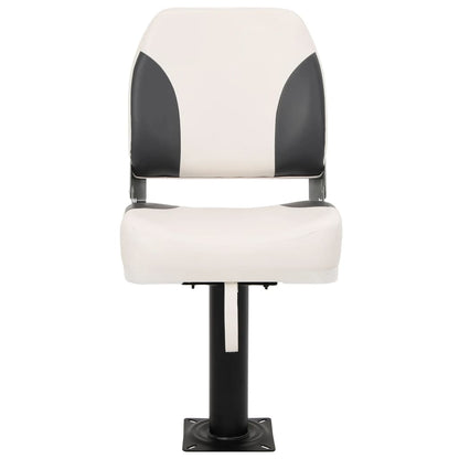 Foldable Boat Seat 2 Set Low Backrest