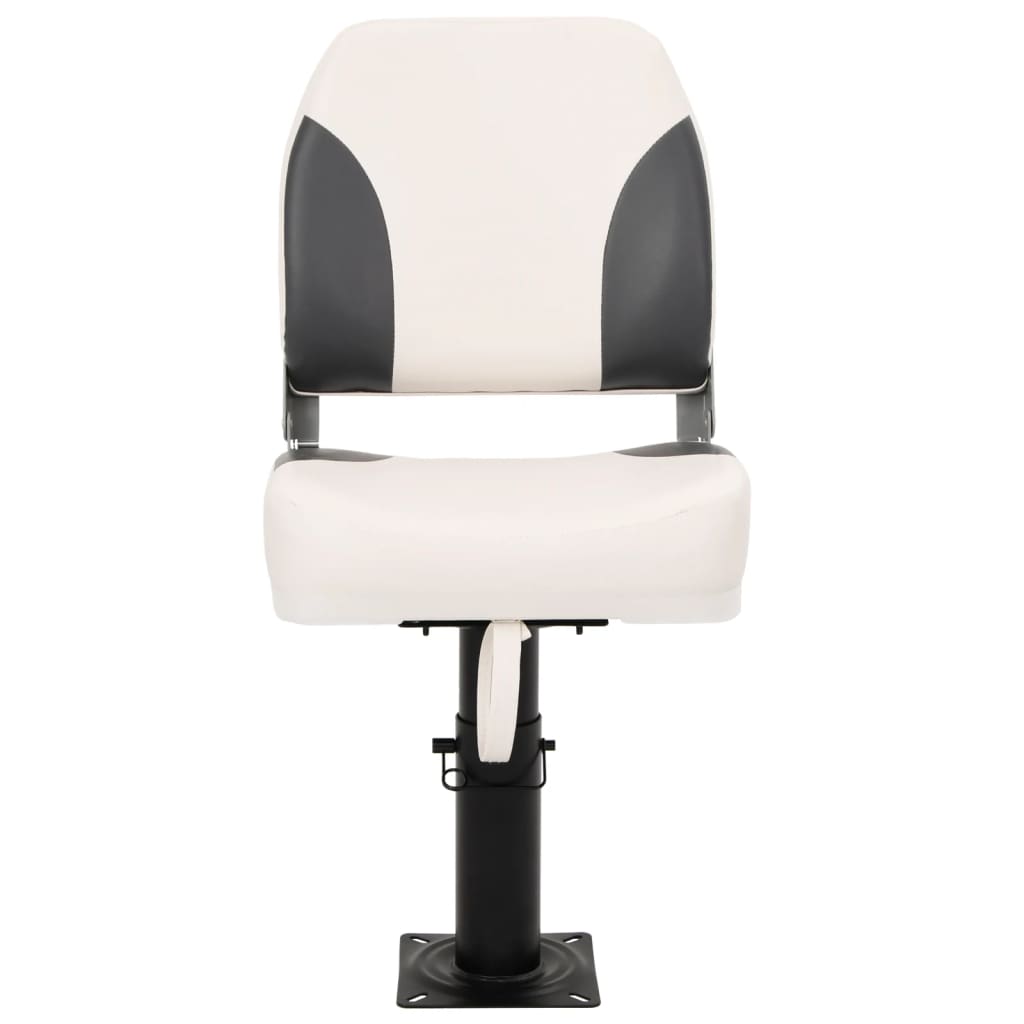 Foldable Boat Seat 2 Set Low Backrest