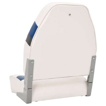 2 Piece Foldable Boat Seat Set High Backrest