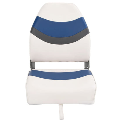 4 Piece Foldable Boat Seat Set High Backrest