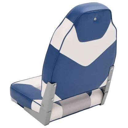 4 Piece Foldable Boat Seat Set High Backrest