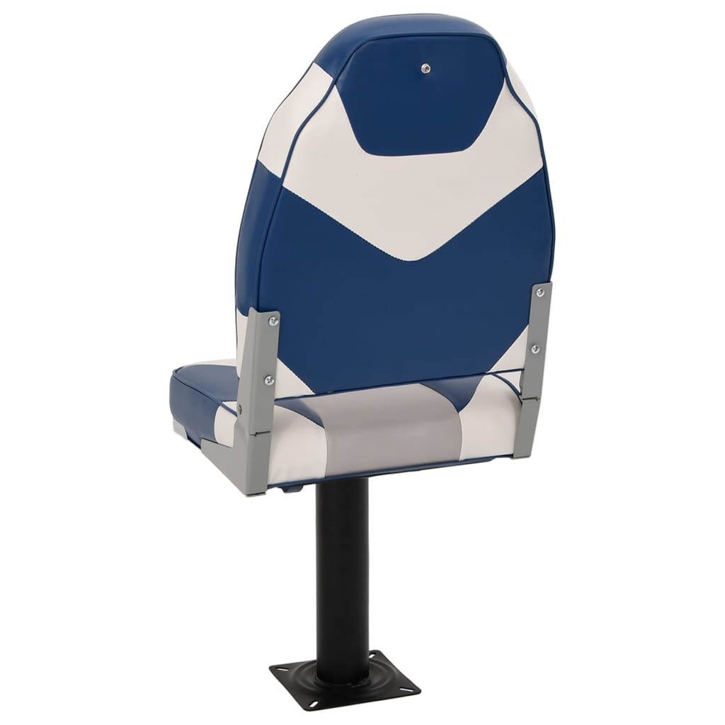 4 Piece Foldable Boat Seat Set High Backrest