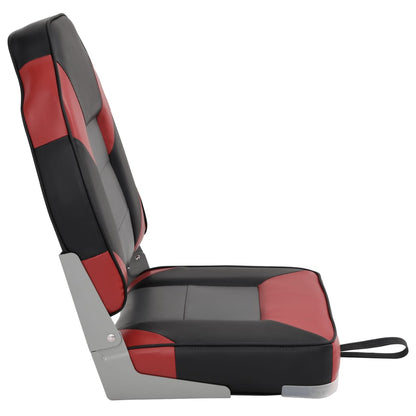 2 Piece Foldable Boat Seat Set High Backrest