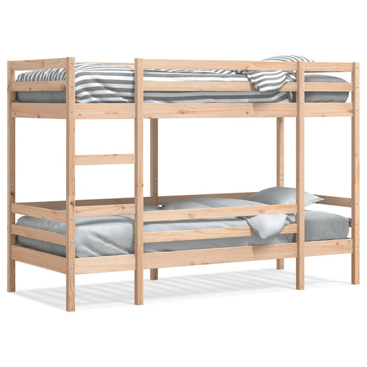 Bunk Bed without Mattress 90x190 cm Single Solid Wood Pine