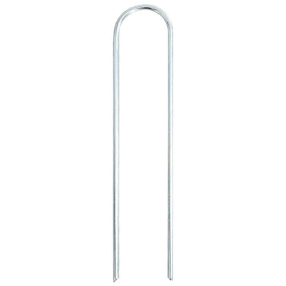 Ground Pegs U Shape 25 pcs 20x3.5 cm Galvanised steel