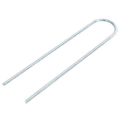 Ground Pegs U Shape 25 pcs 20x3.5 cm Galvanised steel