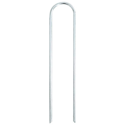 Ground Pegs U Shape 50 pcs 20x3,5 cm Galvanised steel