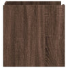 Bedside Cabinet Brown Oak 45x50x50 cm Engineered Wood