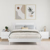 Wall-mounted Bedside Cabinets 2 pcs White 45x30x35 cm