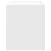 Wall-mounted Bedside Cabinets 2 pcs White 45x30x35 cm